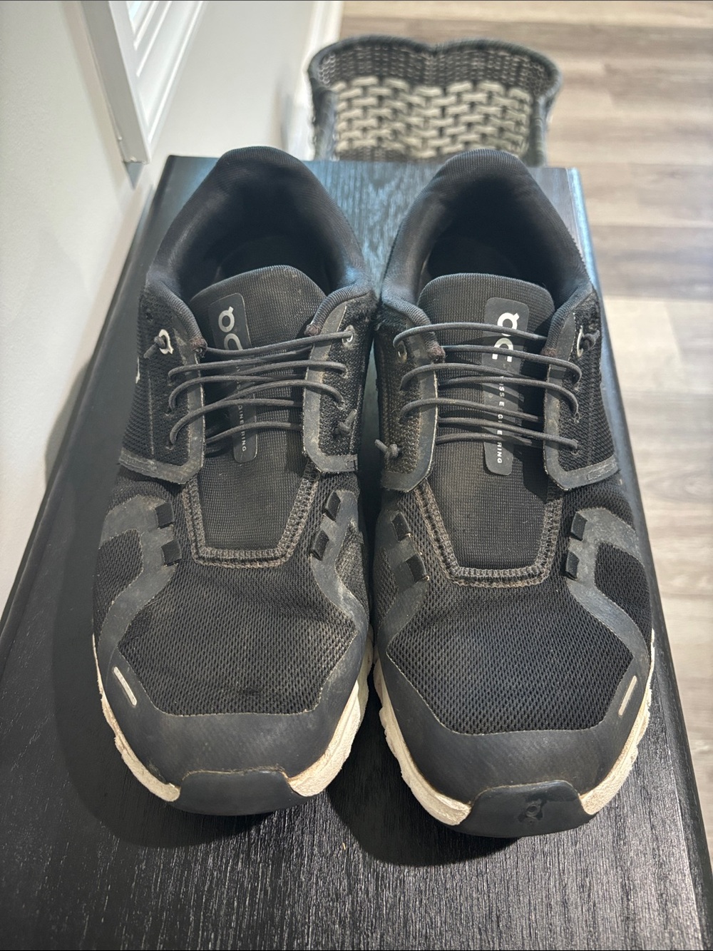 On Running Black Men’s Athletic Running Shoes
